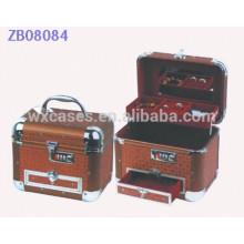 New arrival luxury aluminum jewelry box with one drawer